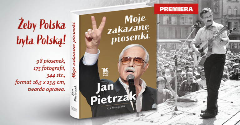 Hołd dla Ojczyzny, który będzie trwać przez wieki. Jan Pietrzak i jego „zakazane piosenki” w nowej książce!